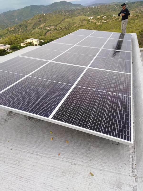 panel solar listo