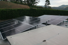 panel solar inclinación