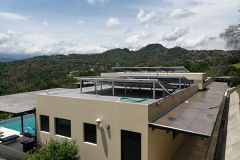 panel solar techo alto