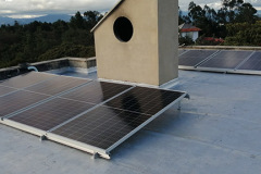 panel solar  en casa