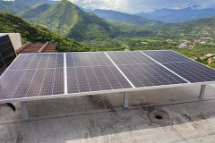 instalación lista panel solar